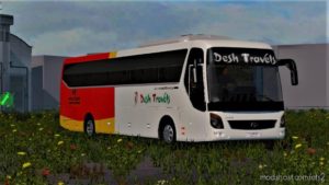 ETS2 Bus Mod: Hyundai Universe Express Noble 1.36.X (Image #2)