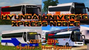 ETS2 Bus Mod: Hyundai Universe Express Noble 1.36.X (Image #3)