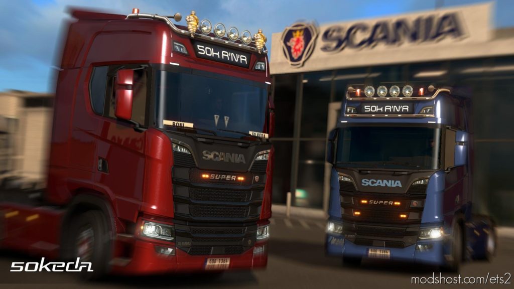 ETS2 Part Mod: Legendary 50K Addons V2.6 1.35 (Featured)