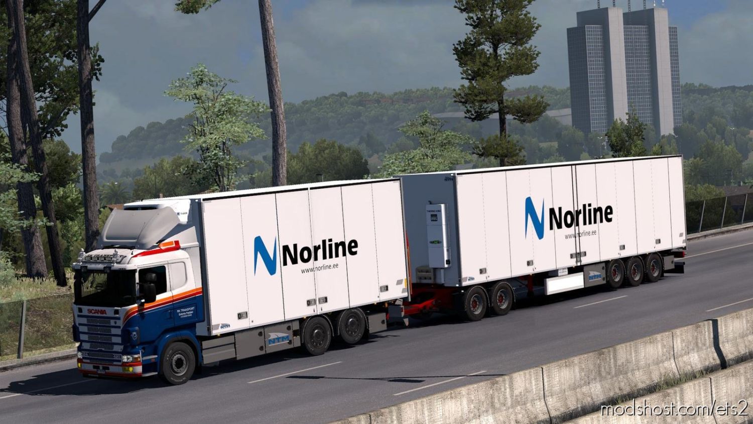 ETS2 Part Mod: Kraker/Ntm/Ekeri Tandem Addon For Rjl Scania Rs & R4 V2.1 1.36 (Featured)