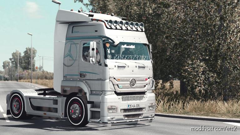 ETS2 Truck Mod: Mercedes Benz Axor 1.36.X (Featured)