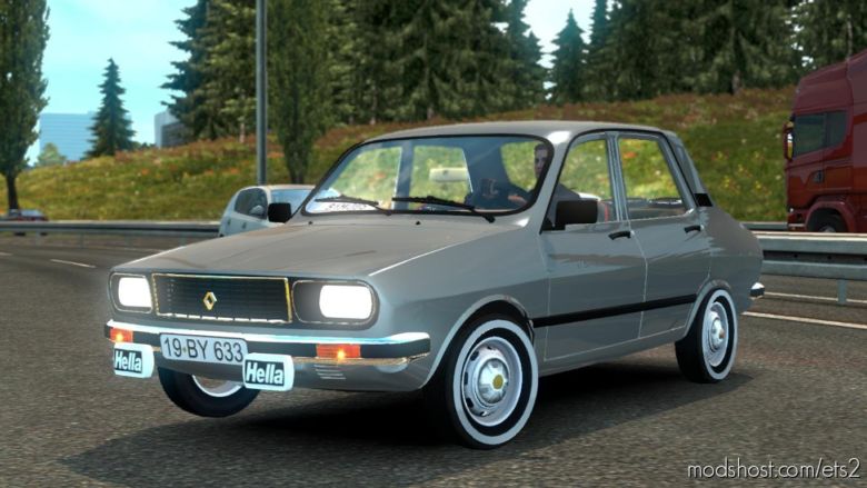 ETS2 Car Mod: Renault 12 / Toros – Dacia 1310 V1R20 1.36.X (Featured)