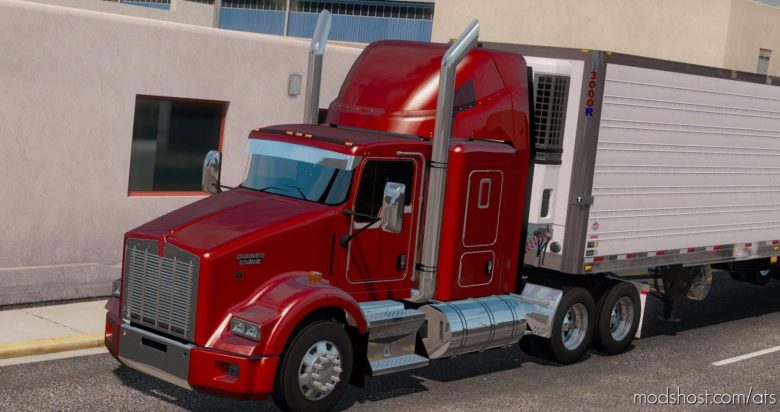 ATS Truck Mod: Kenworth T600/T660/T800 V2.1 1.36 (Featured)