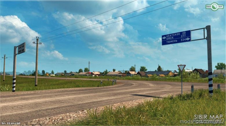 ETS2 Mod: Sibir Map Alpha Version V 0.4.2 1.35 DX9 Only (Featured)