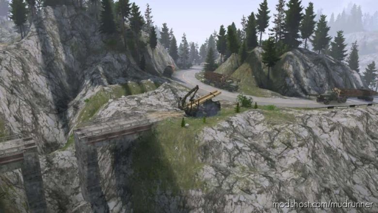 MudRunner Mod: Long Watch 3 Map V0.1 (Featured)