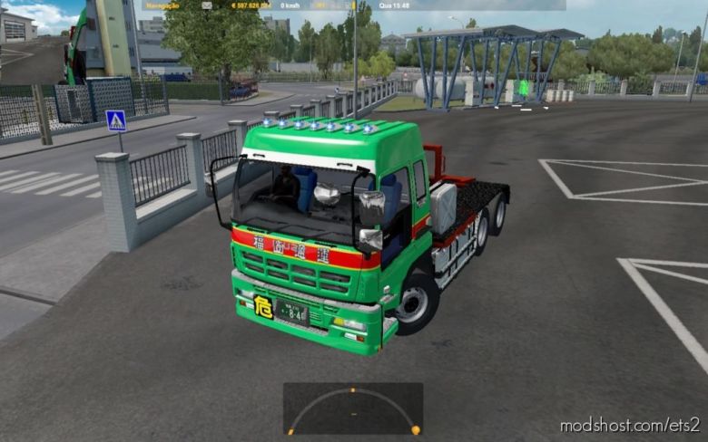 ETS2 Truck Mod: Isuzu Newgiga 1.36 Japan V1.1 (Featured)