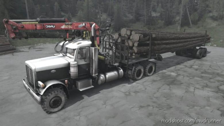 MudRunner Truck Mod: Peterbilt 379 6×6 LWB (Featured)