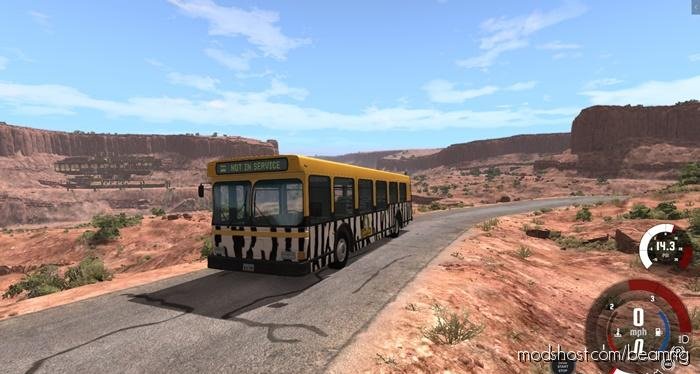 BeamNG Mod: Wentward DT35SE BUS V2.1 (Featured)