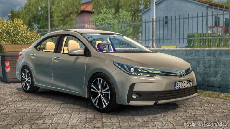 ETS2 Car Mod: Toyota Corolla 1.36 (Featured)