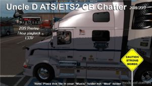 ATS Sound Mod: 2020 Uncle D CB Chatter V1.36G (Featured)