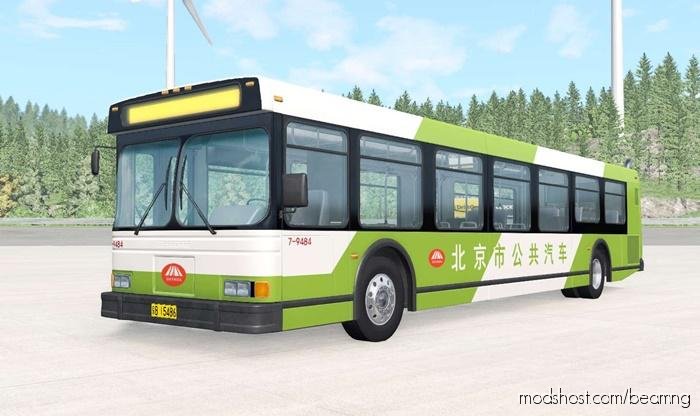 BeamNG Mod: Wentward DT40L Green Beijing BUS (Featured)