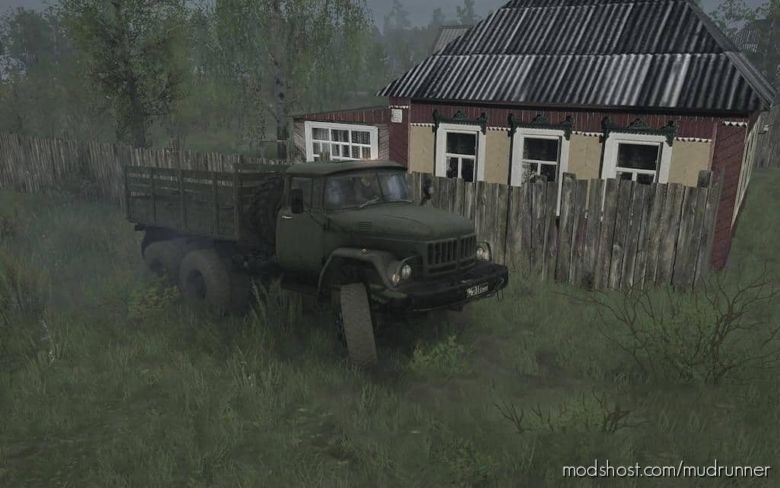 MudRunner Mod: Sound Of AIR Discharge ZIL-130 And ZIL-131 (Featured)