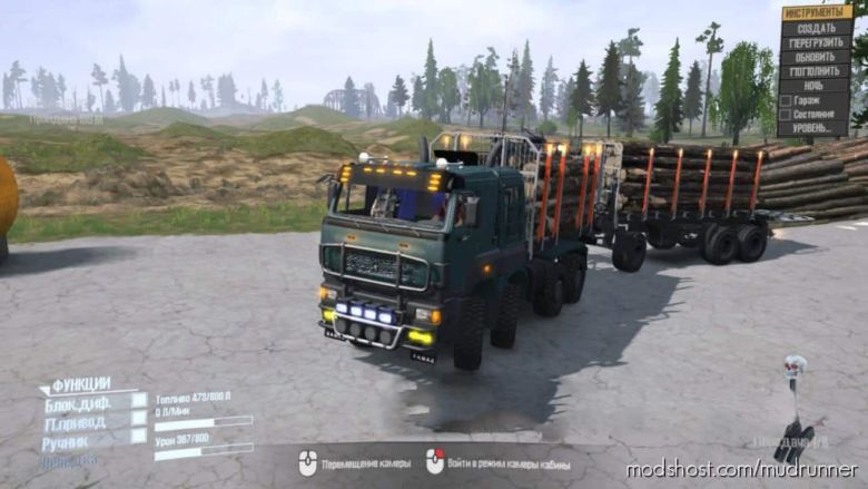 MudRunner Truck Mod: Kamaz 8×8 – Nord (Featured)