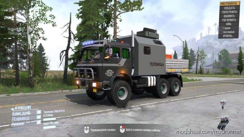 MudRunner Truck Mod: Mercedes – Nord (Featured)