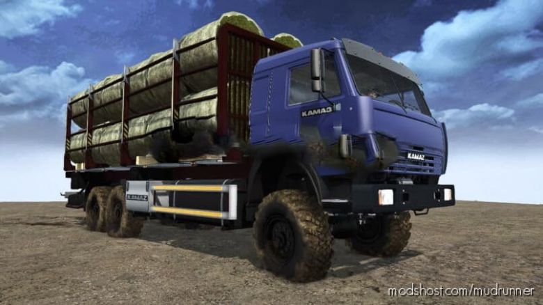 MudRunner Mod: Kamaz-43110, 43118 Truck (Featured)