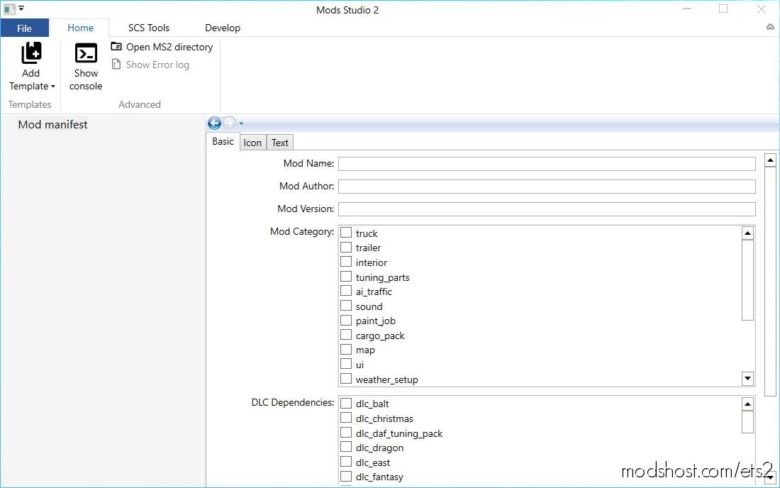 ETS2 Mod: Mods Studio 2 1.36.X (Featured)