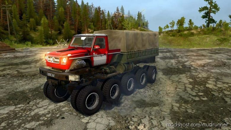 MudRunner Truck Mod: Super Invincible Off-Road Hippo (Featured)