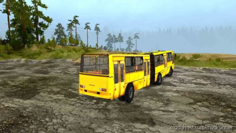 MudRunner Vehicle Mod: Ikarus 200 BUS (Featured)