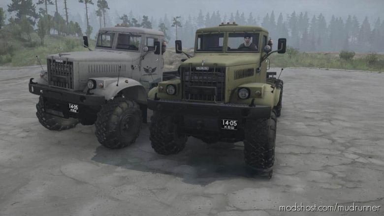 MudRunner Mod: Kraz-255B Truck V25.01.20 (Featured)