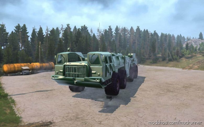 MudRunner Truck Mod: MAZ-7310 Giant (Featured)