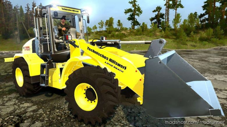 MudRunner Tractor Mod: Holland W170C (Featured)