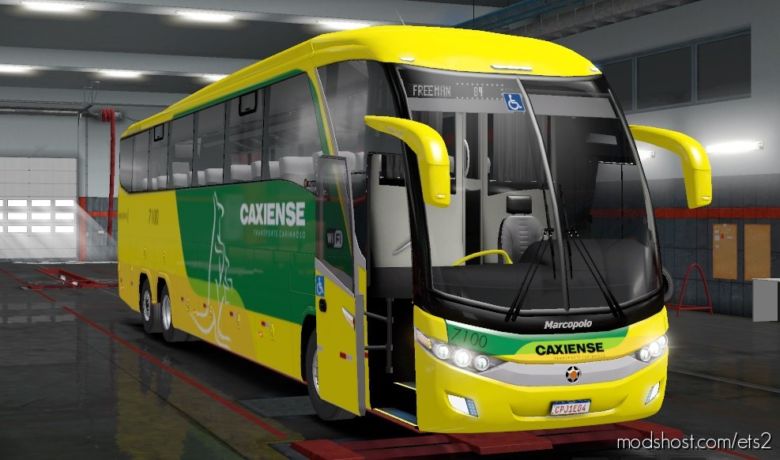 ETS2 Car Mod: Marcopolo G7_1350_V1.3.1 For 1.36 (Featured)