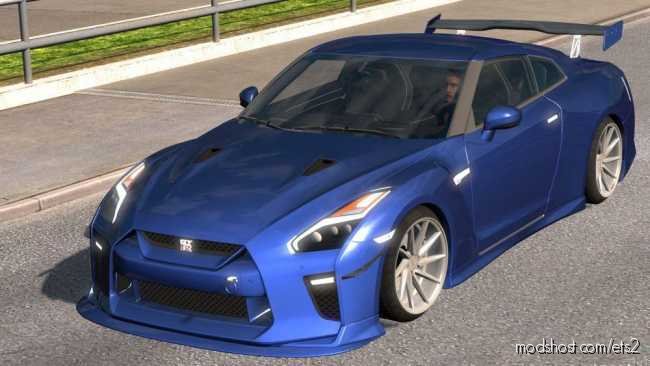 ETS2 Car Mod: Nissan GTR R35 V2.0 (Featured)