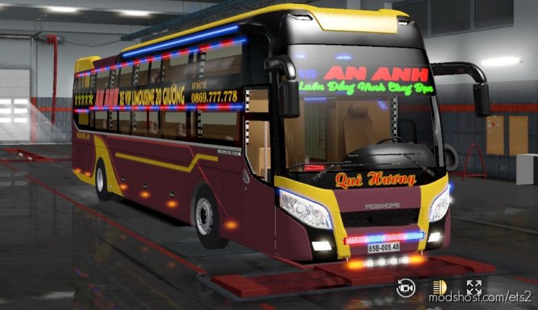 ETS2 Mod: BUS Hyundai Thacomobihome2018 (Featured)