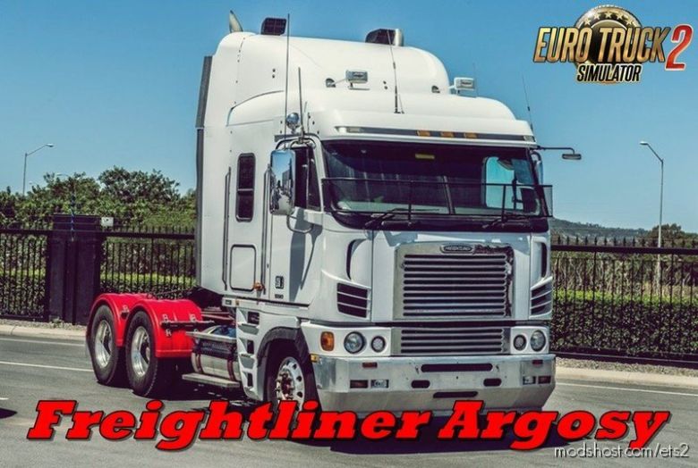 ETS2 Truck Mod: Freightliner Argosy V2.5 1.36.X (Featured)