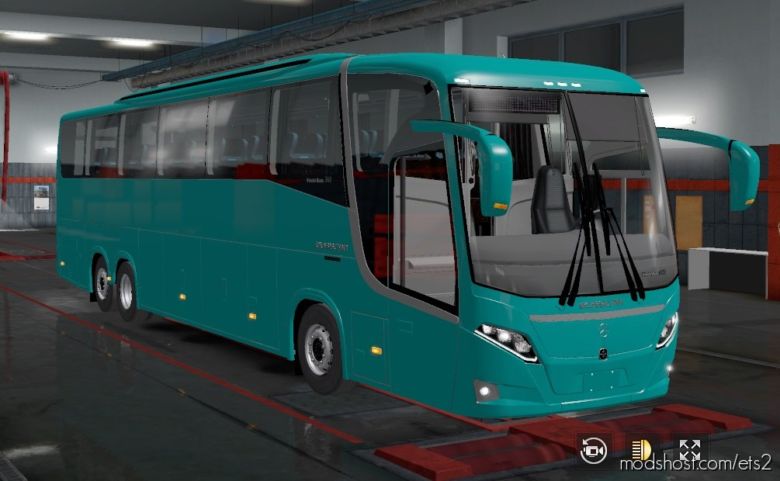 ETS2 Mod: Busscar New Visstabuss 360 6X2 4X2 (Featured)