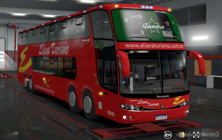 ETS2 Bus Mod: Marcopolo Paradiso G6 DD 8X2 (Featured)