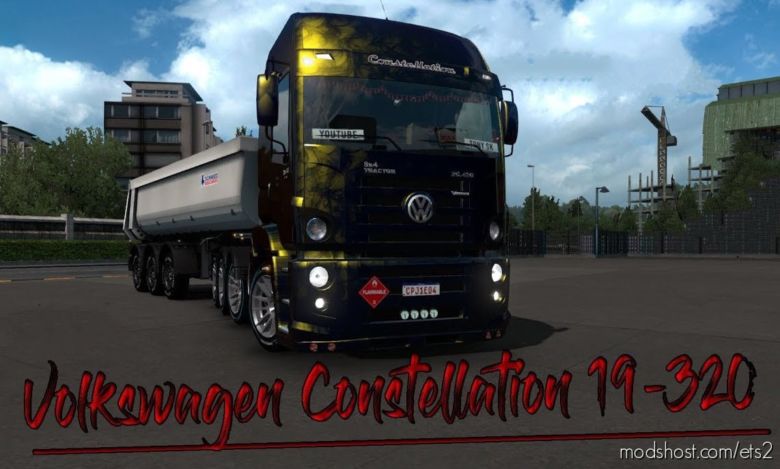 ETS2 Truck Mod: VW Constellation 19-320 V3.8 1.36.X (Featured)