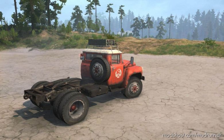 MudRunner Mod: ZIL 130B (Avtoexport) Truck V1.2 (Featured)