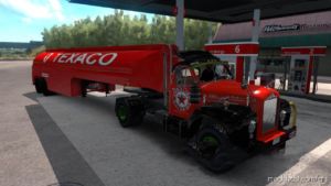 ATS Trailer Mod: Texaco Skin Mod For Mack B62 (Image #2)