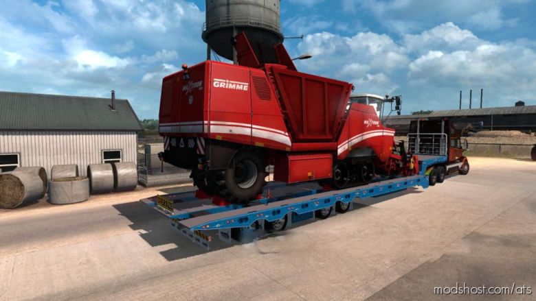 ATS Mod: Tilt And Slide Drake Trailer V1.1 (Featured)