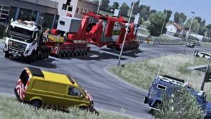 ETS2 Trailer Mod: Mega Trafo Transport (Oversize) 1.36.X (Image #2)