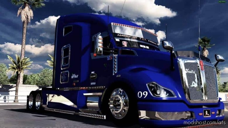 ATS Mod: Kenworth T680 Mexicanisimo Custom Truck (Featured)