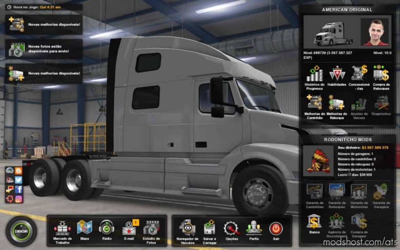 ATS Mod: Profile American Original 1.37 (Featured)