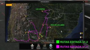 ETS2 Mod: Map Of Argentina V1.23 1.36.X (Featured)