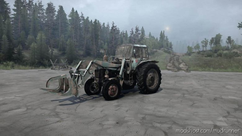 MudRunner Mod: MTZ 80, 82 Tractor V06.03.20 (Featured)