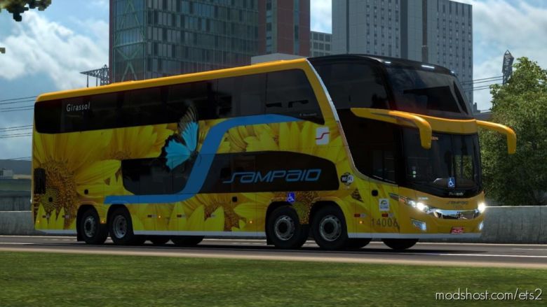 ETS2 Bus Mod: Scania Paradiso G7 1800 DD – 6X2/8X2 1.36.X (Featured)