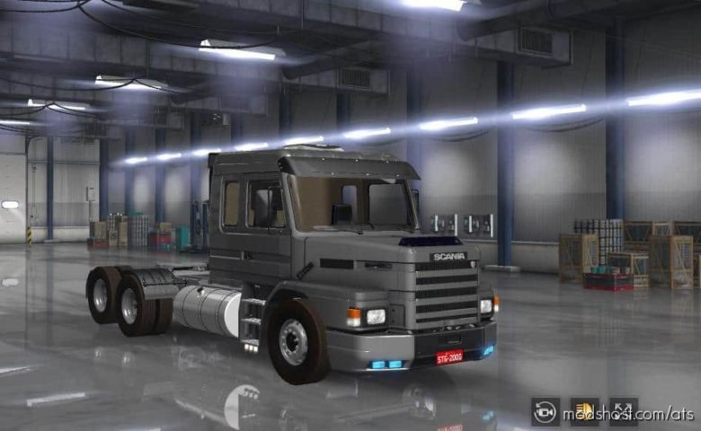 ATS Mod: Scania 113 V3 STG Truck 1.36 (Featured)