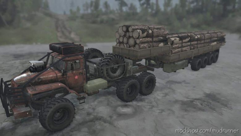 MudRunner Mod: Ural Polar Explorer Pack V21.03.20 (Featured)