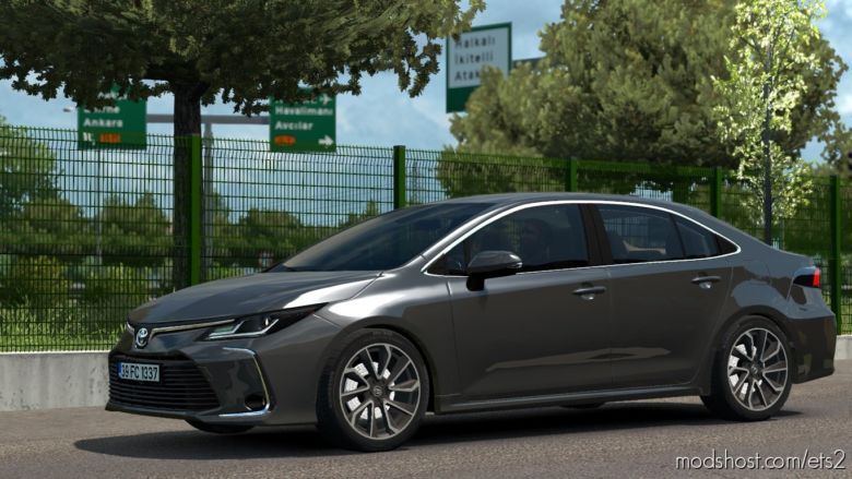 ETS2 Car Mod: Toyota Corolla 2020 (Featured)