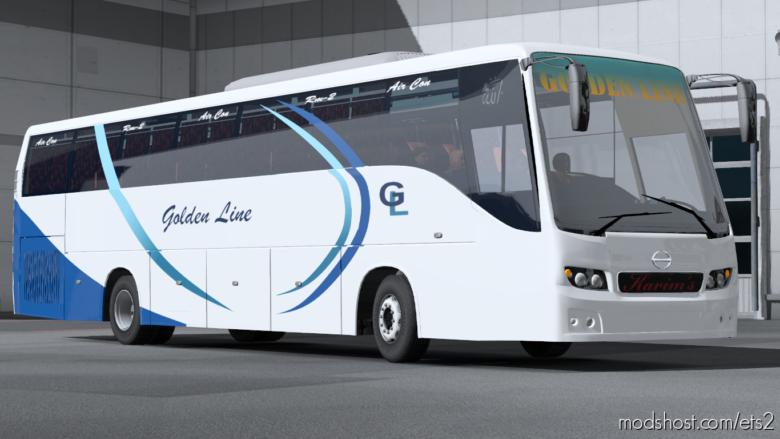 ETS2 Mod: Mod BUS Hino RM2 V.2.0 For 1.31-1.35 (Featured)