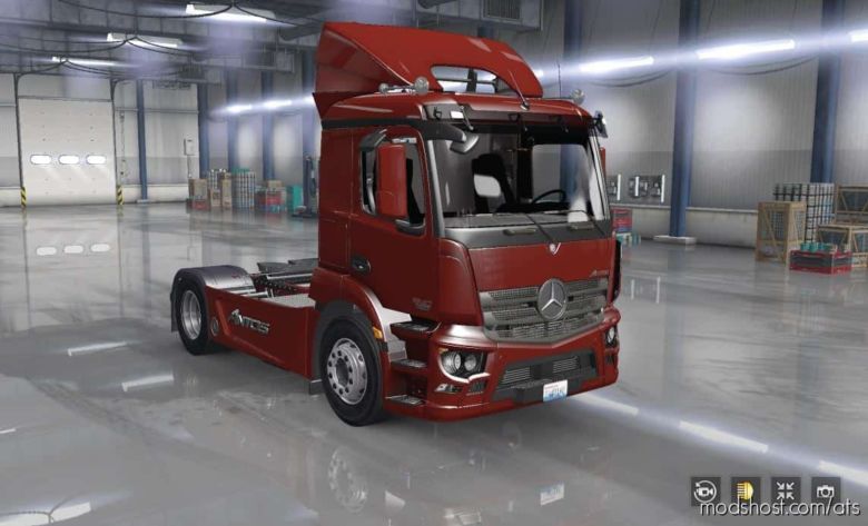 ATS Mod: Mercedes Antos Truck ATS 1.36 (Featured)