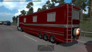 ETS2 Mod: Trailer Caravan In Traffic 1.36 (Image #2)