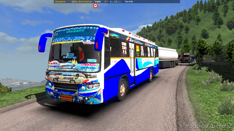 ETS2 Mod: Tamilnadu Ooty To Palakkad BUS Mod (Featured)