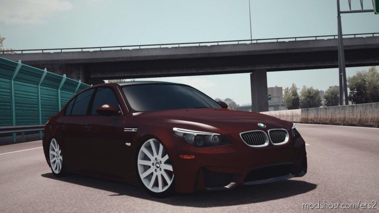 ETS2 Car Mod: BMW 5 Series E60 1.36.X (Featured)