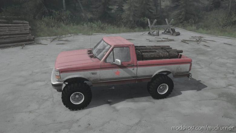 MudRunner Car Mod: Chevrolet M1008 / Ford F-150 Mod V01.05.19 (Featured)